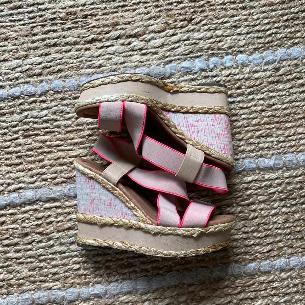 Nicole wedge sandals